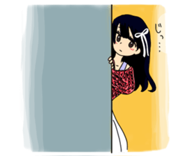 Daily life of girl sticker #3211406