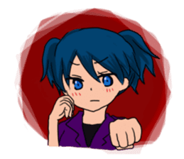 Daily life of girl sticker #3211407