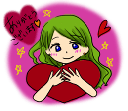 Daily life of girl sticker #3211409