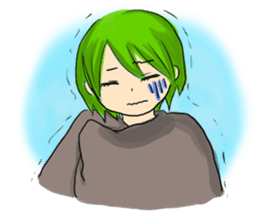 Daily life of girl sticker #3211414