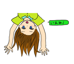 Daily life of girl sticker #3211416