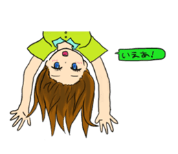 Daily life of girl sticker #3211416