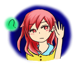 Daily life of girl sticker #3211417