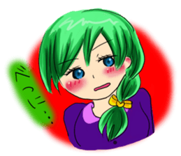 Daily life of girl sticker #3211418