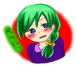 Daily life of girl sticker #3211418