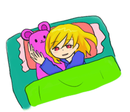 Daily life of girl sticker #3211419