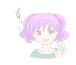 Daily life of girl sticker #3211420