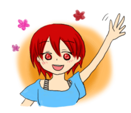 Daily life of girl sticker #3211421