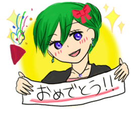 Daily life of girl sticker #3211422