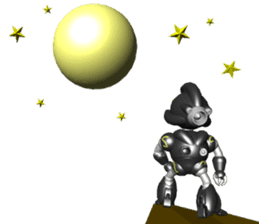 Space observer - part5 sticker #3211705