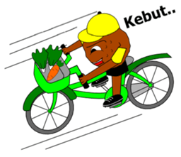 Si Upil sticker #3211735