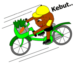 Si Upil sticker #3211735