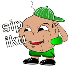 Si Upil sticker #3211742