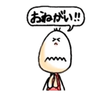 three hair girl sticker #3212079