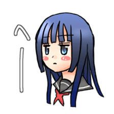 Lethargy girl sticker #3212187