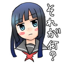 Lethargy girl sticker #3212190