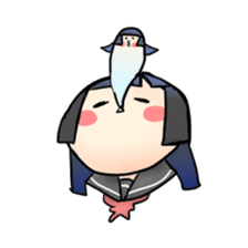 Lethargy girl sticker #3212195