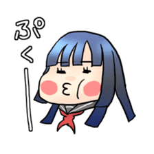 Lethargy girl sticker #3212198