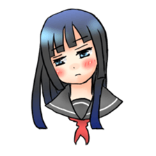 Lethargy girl sticker #3212201