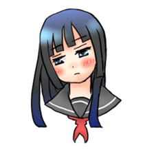 Lethargy girl sticker #3212201