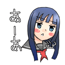 Lethargy girl sticker #3212203