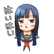 Lethargy girl sticker #3212204