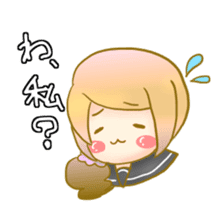 Lethargy girl sticker #3212212