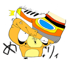 Maru of raccoon sticker #3212791