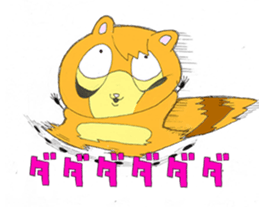 Maru of raccoon sticker #3212792