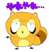 Maru of raccoon sticker #3212800