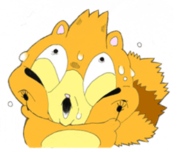 Maru of raccoon sticker #3212812