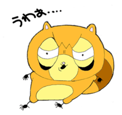 Maru of raccoon sticker #3212823