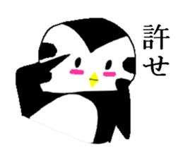 Football penguin sticker #3213232