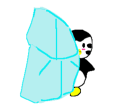 Football penguin sticker #3213239