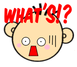 Curious KO-English sticker #3214153