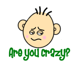 Curious KO-English sticker #3214154