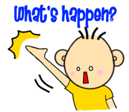 Curious KO-English sticker #3214155