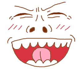 Face only! Facen sticker #3214620