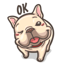 French Bulldog-PIGU sticker #3214751