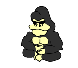 Gorilla gori2 sticker #3214820