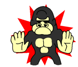 Gorilla gori2 sticker #3214834