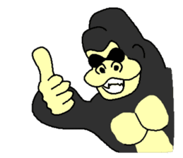Gorilla gori2 sticker #3214836