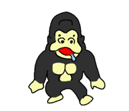 Gorilla gori2 sticker #3214839