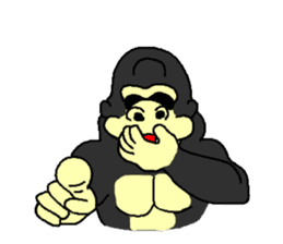 Gorilla gori2 sticker #3214841