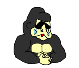 Gorilla gori2 sticker #3214842