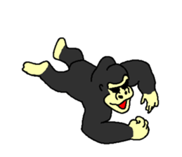 Gorilla gori2 sticker #3214845