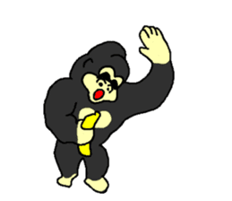 Gorilla gori2 sticker #3214852