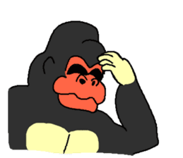 Gorilla gori2 sticker #3214854