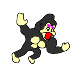 Gorilla gori2 sticker #3214858