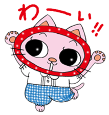 Cute cat sticker MARIKO sticker #3214925